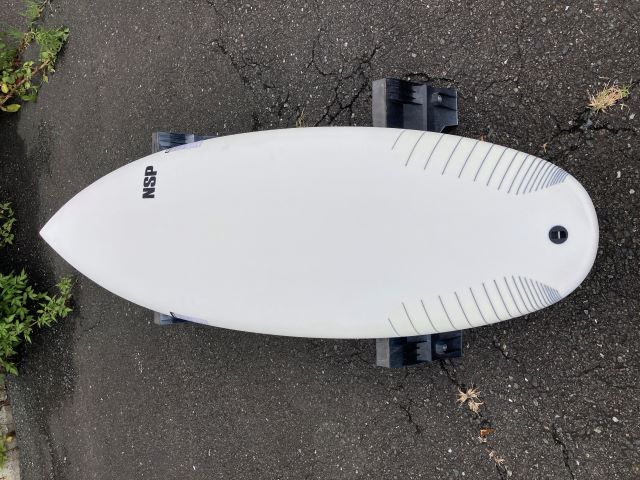 2023 NSP PROTECH ;Tinder D-8  ;6'2" x 20 3/4" x 2 9/16" 36.7L ;WHITE