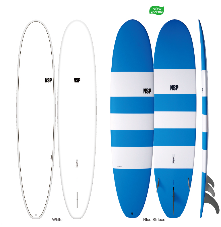 2023 NSP LONGBOARD ;ELEMENT ;8'0",8'6",9'0",9'6",10'0" ;ブルーストライプ