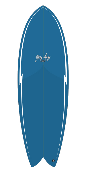 2019 SURFTECH GERRY LOPEZ ;Something Fishy ;5'6”x21.75”x2.5” 36.1L ;